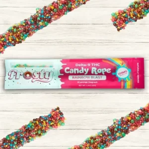 Frosty Candy Rope DELTA-9 THC - 20PK Available at ELMWood Smoke Shop on Elmwood Ave, Buffalo, NY