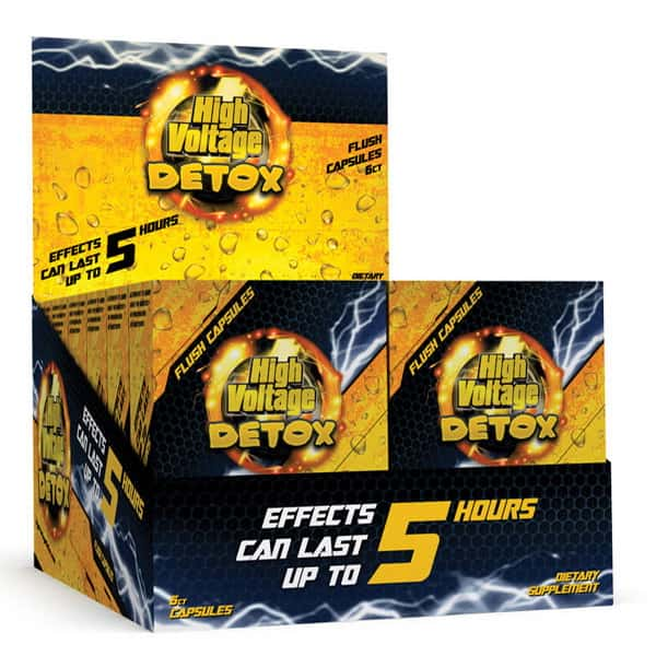 High Voltage Detox - 6 Capsules (12ct) Available at ELMWood Smoke Shop on Elmwood Ave, Buffalo, NY.